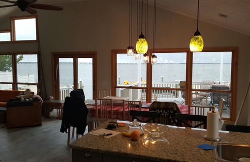 Seaside Heights House | Beautiful Waterfront Escape, on sleepy island close to the action.