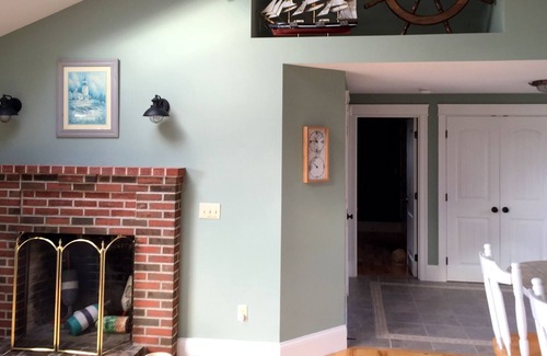 Scarborough Cottage | Beautiful Waterfront Coastal Cottage in Pine Point, Maine. Right on the Harbor