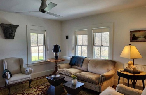 Hillsdale House | Beautifully renovated and decorated farmhouse on quiet Hillsdale country road