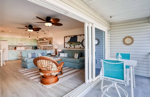 Indian Rocks Beach Condo | Beautifully Updated Dog Friendly Condo with Heated Pool and Ocean View