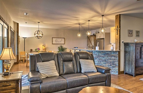 Garfield Apartment | Beaver Lake Retreat w/Lake Access & Fire Pit!