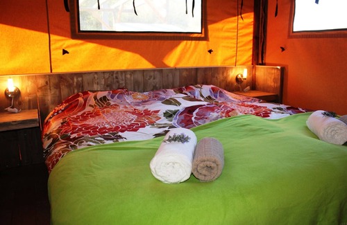 Malinha Cabin | Bedouine style glamping lodge in mini resort.