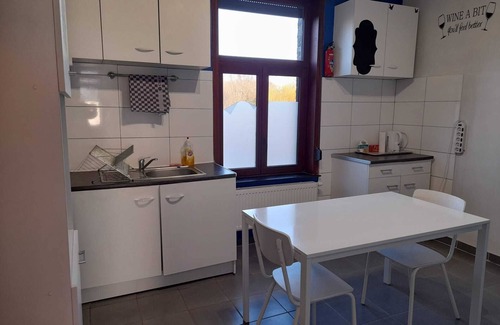 Nimy House | Bedroom 2 With TV, Wifi and Fridge
