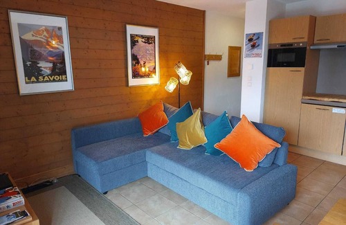 Sainte-Foy-Tarentaise Apartment | Bel Appartement au Centre de la Station et au Pied des Pistes de ski