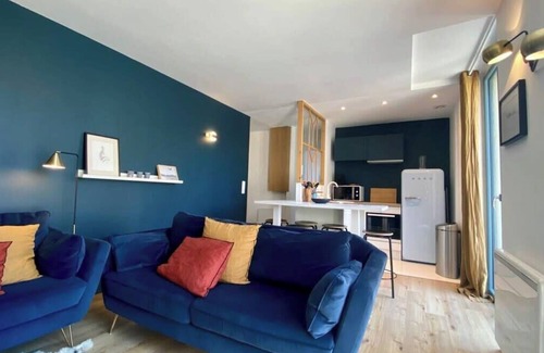 Le Touquet-Paris-Plage Apartment | Bel appt 5 pers proche mer avec grande terrasse