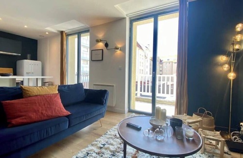 Le Touquet-Paris-Plage Apartment | Bel appt 5 pers proche mer avec grande terrasse