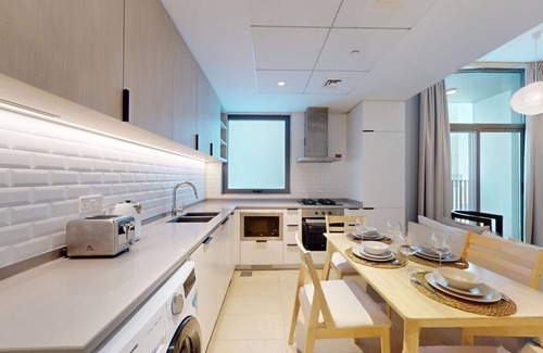 Jumeirah Village Circle Apartment | Belgravia Heights 1 - Aesthetic One Bedroom in JVC