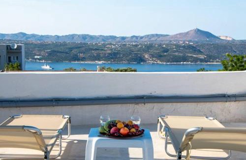 Aptera Apartment | Bella-Maria at Aptera with mountain and sea view - Ground Floor