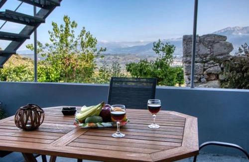 Aptera Apartment | Bella-Maria at Aptera with mountain and sea view - Ground Floor
