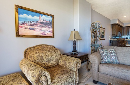 Sandy Beach Condo | Bella Sirena 503 A Wave From It All Cozy Well Furnished Ocean View Condo