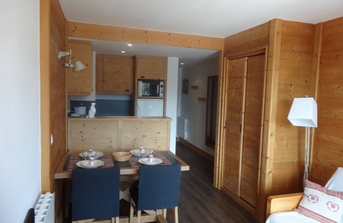 Belle Plagne Apartment | Belle Plagne Les Nereïdes Appart. 2 pieces of 4/5 pers. 3 crystals