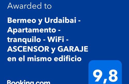 Bermeo Apartment | Bermeo y Urdaibai - PARKING-Ascensor - WIFi - tranquilo