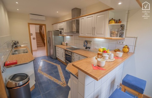 Alcudia Ski Chalet | Berna house for 8 with pool in Alcudia at 900m from the beach
