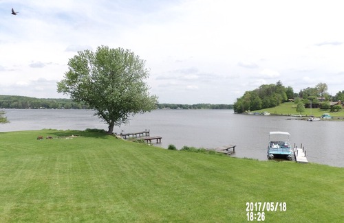Lisbon House | Best Deal on Guilford Lake. Includes Pontoon Boat