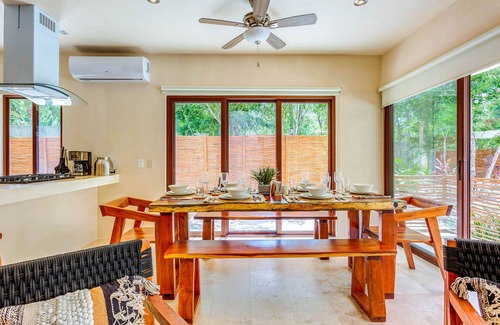 Tulum Apartment | Best for Big Groups w/Plunge Pools, 2 Cenotes+Gym