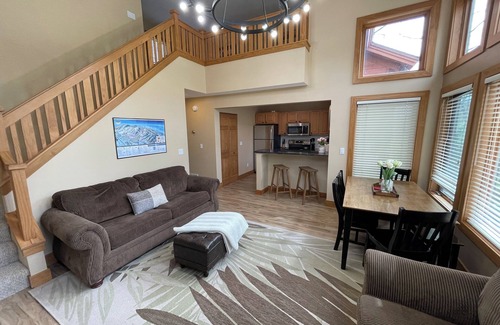 Boyne City Condo | BEST LOCATION ON THE MOUNTAIN True Slope Side Ski In/Ski Out to Mountain Express