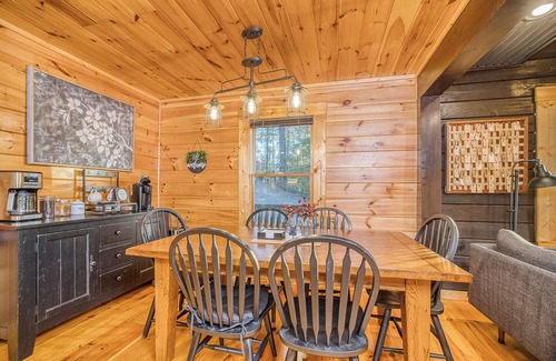 Cherry Log Cabin | Best Sunset Views in Blue Ridge w/Paved Roads and Brand NEW Deck Addition!
