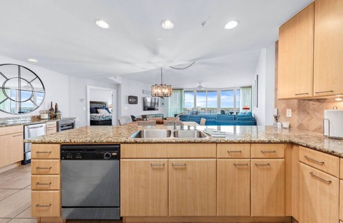 Orange Beach East Condo | BEST view of Ono Island and Room to Spread Out!