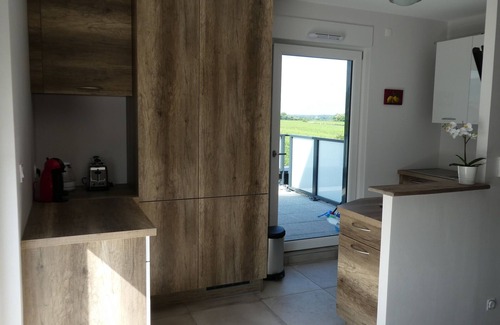 Bennwihr Apartment | Between KAYSERSBERG elected favorite village of the French in 2017 and RIQUEWIHR.