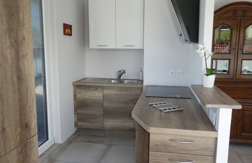 Bennwihr Apartment | Between KAYSERSBERG elected favorite village of the French in 2017 and RIQUEWIHR.