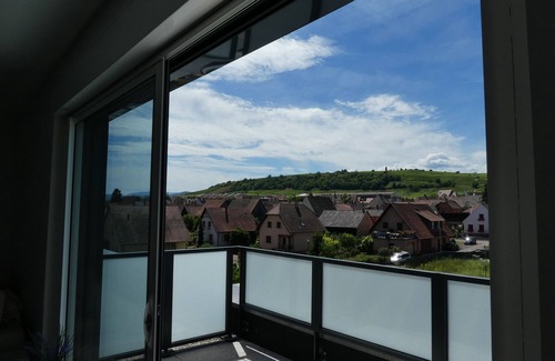 Bennwihr Apartment | Between KAYSERSBERG elected favorite village of the French in 2017 and RIQUEWIHR.