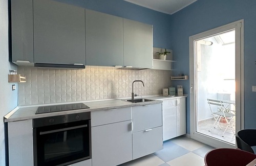 Santa Maria Apartment | Between sea and castle. Bright, beachfront apartment. Sleeps 4