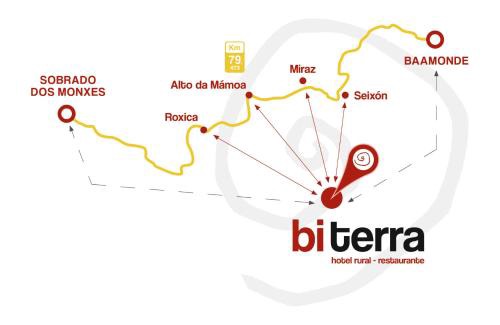 Friol Hotel | Bi Terra tu descanso zona Miraz Sobrado