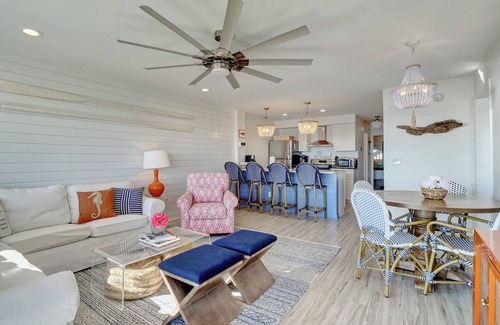Wilmington Beach House | BIG DECK! Tiki Bar! Oceanfront Pool! Elevator!
