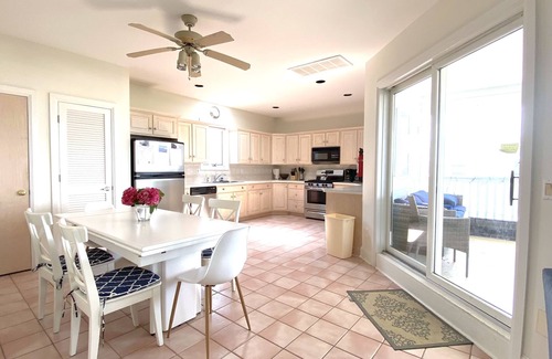 North Beach House | Big Family Beach House with Beautiful Water Views Steps from the Ocean & the Bay