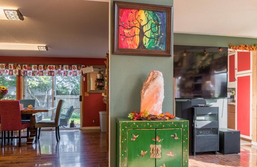 Alvadore House | Big Red House-Creek Side Country Charm!