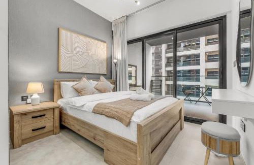 Jadaf Apartment | Binghatti 1-Bedroom Dream Stay