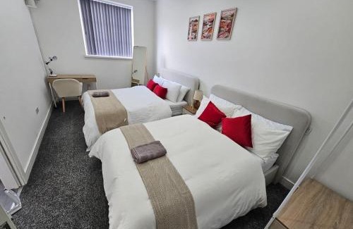 Birmingham Apartment | Birmingham City Haven by Villa Park Free Parking