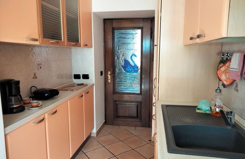 Cannobio Apartment | BLUE apartment in historic center with balcony to relax in