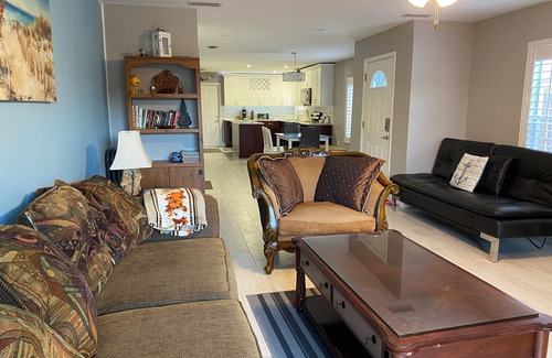 Port Canaveral House | Blue Beach House - Duplex Home, A Minute Walk to the Beach