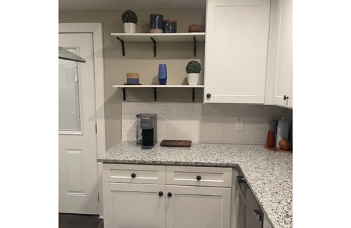 Church Street House | Blue Bungalow near Atlanta Airport
