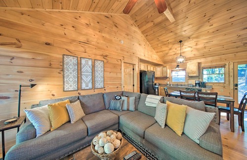 Blue Ridge Cabin | Blue Ridge Hideaway w/Fire Pit & Mtn Views!