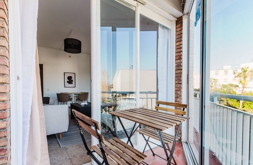 el Fort Pienc Apartment | Blueground | El Fort Pienc, AC, balcony, nr Sagrada Família