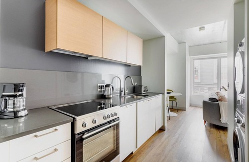 Medical Center Area Apartment | Blueground | Fenway, gym & w/d, nr museums