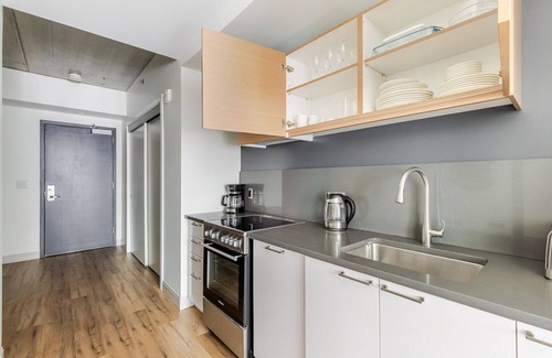 Medical Center Area Apartment | Blueground | Fenway, gym & w/d, nr museums