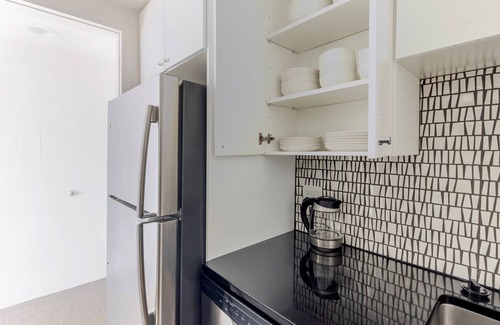 Prudential - St. Botolph Apartment | Blueground | Prudential, gym & AC, nr library