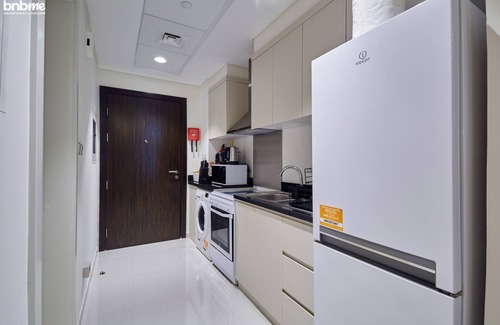 Dubai Apartment | bnbme | Damac Hills Carson Tower | STUDIO
