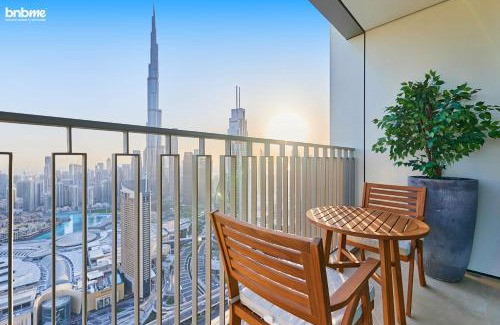 Za'abeel 2 Apartment | bnbme - Luxury 4BR Downtown Views II Apt Burj Khalifa Views Pool Gym Parking