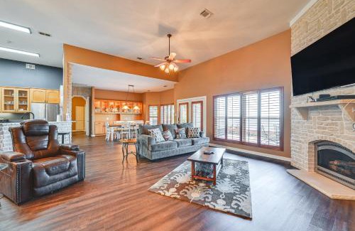 Milam House | Boat Dock and Hot Tub Waterfront Home in Milam!