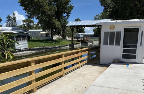 Buckhead Ridge House | Boat dock right out the door in Buckhead Ridge.
