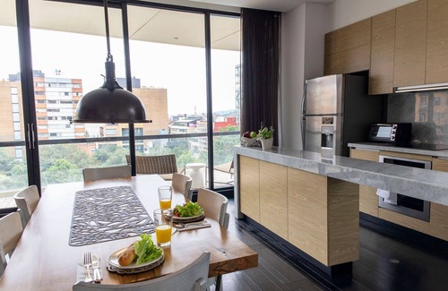 El Nogal Apartment | Bog070 - Luxury 2 bedroom apartment in La Cabrera, Bogotá