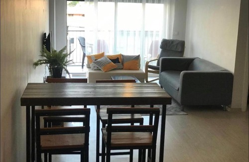 Fethiye City Center Apartment | Bohem etkisiyle dizayn edilmiş suit daire