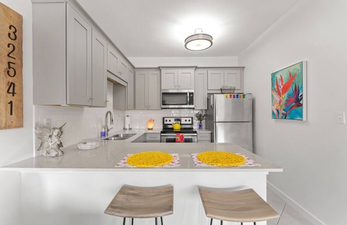 Crystal Beach Condo | Boho Beach Vibes @ Caribbean Dunes,125