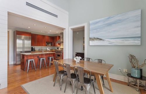 Rosemary Beach Condo | Book for Fall Getaways! South of 30A! Overlooks Town Square! Professionally Decorated!
