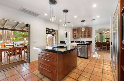 El Mirador House | Book Today for a Fall Getaway! A Chic Downtown Home with Private Pool and Hot Tub!