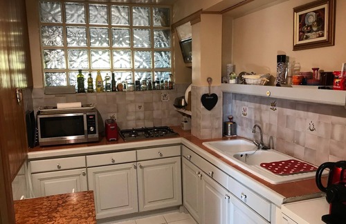Giens House | Bottom of villa with sea view terrace and 10 minutes walk from the sea.